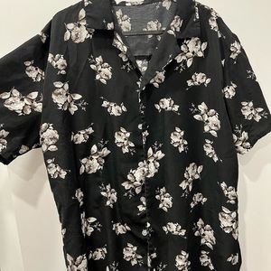 Floral Button Up
